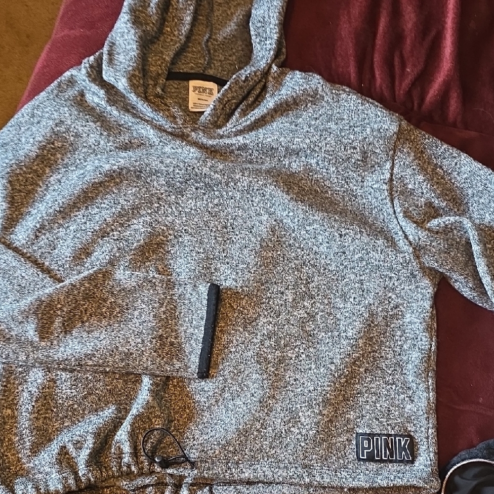 Victoria's Secret Heathered Gray Hoodie